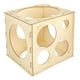 thumbnail image 1 of Caja medidora de globos, cubo de madera, adorno para bodas, fiestas, decoración, suministros, columnas, multifuncional, cumpleaños, 9 agujeros, 1 of 8