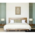 thumbnail image 2 of Canvas Wall Art Gallery Wrap Canvas Prints - Keep Calm and Carry On | Stretched Brown Canvas Home Decor Ready to Hang - 24" x 36", 2 of 3