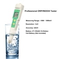 thumbnail image 2 of Amdohai Pen Type ORP/REDOX Tester with Digital LCD Display Redox Meter Professional ORP Water Quality Detector Oxidation Reduction Potential Monitor Analyzer, 2 of 8