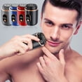 thumbnail image 1 of Afeitadora Recargable Por Usb, Mini Afeitadora Portátil para Afeitado En Seco y Húmedo, Carga Rápida y Batería de Larga Duración, Interfaz de Carga Tipo C, Uso En Viajes y Oficina, Tamaño Co, 1 of 4