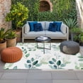 thumbnail image 2 of Eucalyptus Leaves Outdoor Rug for Patio/Deck/Porch, Non-Slip Large Area Rug 6 x 9 Ft, Spring Botanical Pastoral Green Indoor Outdoor Rugs Washable Area Rugs, Reversible Camping Rug Carpet Runner, 2 of 8