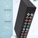 thumbnail image 5 of 2X Conmutador de Señal de Vídeo Componente 4x1 YPbPr YCbCr Audio DSW41 Panel Divisor Botón Interruptor Manual CVBS 720P Carcasa Metálica, 5 of 5