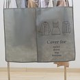 thumbnail image 4 of Transluscent Garment Cover Clothes Dust Cover Nonwoven Dust Prevention Waterproof Transparent Window Design Hanging Garment Protectors, 4 of 5