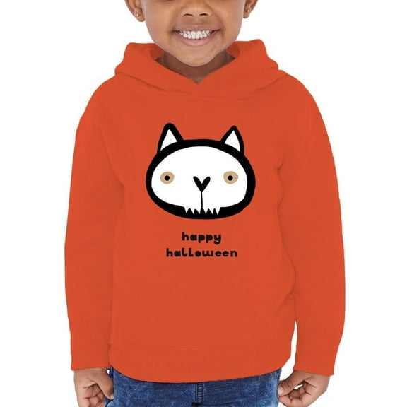Happy Halloween Spooky Kitten Hoodie Toddler -Image by Shutterstock, 2 Toddler