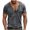 mens shirts-Dark Gray, variant on Mens Shirts Men Tops T Shirts for Man Fashion Men Casual Button Solid Color Short Sleeve-Neck Blouses Shirts Brown S