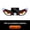 REDYELLOWWHITE, variant on For Mercedes Benz GLB Blink Solar Car Lights Car Rear Window LED Screen Dynamic Suction Cup Multi-mode Window Warning Light