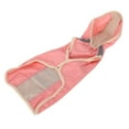 thumbnail image 1 of Dog Raincoat, Dog Rain Jacket Beautiful Reflective Breathable  For Pet Dogs Pink M, 1 of 8