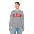 thumbnail image 7 of Alaska Sweatshirt Gifts Crew Neck Shirt Long Sleeve Unisex, 7 of 7