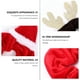 thumbnail image 5 of 2 piezas de lazo para el cabello de franela navideña, accesorios para el cabello para niña, 5 of 5