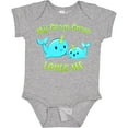thumbnail image 3 of Inktastic My Gram Gram Loves Me- Cute Narwhal Boys or Girls Baby Bodysuit, 3 of 5