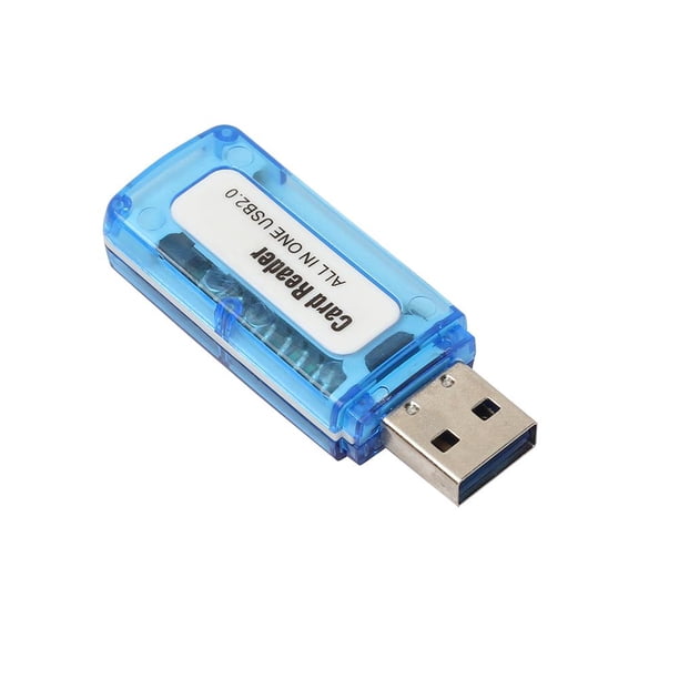 Portable 4 in 1 Memory Multi Card Reader USB 2.0 for SD/TF/T-Flash/M2 Card Sywqhk Para estrenar