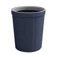 thumbnail image 1 of Leather Pattern Garbage Can Large Capacity Waste For Home Office Kitchen And Bathroom, 1 of 4