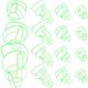 thumbnail image 3 of 15pcs Bottle Holders, Hanging Saline Nets, Storage Bottle Covers, Lightweight Portable, Hospital Use, Random Color, 3 of 5