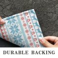 thumbnail image 6 of Blue and Red Christmas Pattern Door Rugs,Washable Non Slip Door Mats Indoor,Decorative Door Mats,Entry Mat Indoor for Entrance,Bedroom,Kitchen,Bathroom,16"x24", 6 of 6