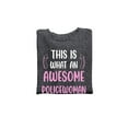 thumbnail image 3 of Awesome Policewoman Looks Like Sweatshirt Women -Smartprints Designs, Female 4X-Large, 3 of 4