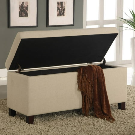 Modus Urban Seating Storage Bench - Natural Linen