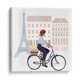 thumbnail image 1 of Cuadro decorativo - Paris People Ii, Victoria Borges 120x120 Canvas Lab Ciudades, Viajes, Figurativo, Europeo, 1 of 2