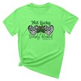 thumbnail image 4 of T-shirt de la Saint-Patrick pour Femmes Mode Col Rond Imprimé Manches Courtes T-shirt Décontracté Ample Hauts T-Shirts de la Saint-Patrick pour Femmes, 4 of 6