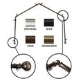 thumbnail image 4 of InStyleDesign  Nadine 4-Sided Bay Window Curtain Rod satin nickel Satin, Nickel Finish, Silver Finish, 4 of 4