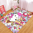 thumbnail image 5 of Cartoon KT Cat Home Rug Living Room Carpet Bedroom Decoration Bedside Rug Full Covering Large Size Floor Mat, 5 of 7