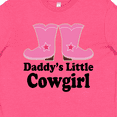 thumbnail image 4 of Inktastic Daddy's Little Cowgirl Youth T-Shirt, 4 of 5