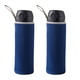 thumbnail image 1 of Bearachild Cubierta protectora de tela para botella de agua de 19 Oz, funda enfriadora de botella segura de 550ml Almacenamiento y organización del hogar 550ml azul marino, 1 of 6