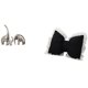 thumbnail image 1 of Estatua de elefante,Estatuas de elefantes de cerámica,figuras de elefantes,decoración,Cojín con lazo bonito,Almohada con forma de lazo,bonito cojín decorativo con lazo,Funda de almohada con, 1 of 8