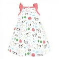 thumbnail image 3 of Hudson Baby Infant and Toddler Girl Cotton Dresses, Farm Animals, 5 Toddler, 3 of 4