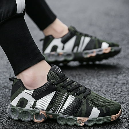 

Mens Fashion Mesh Sneakers Lightweight Breathable Athletic Running Walking Shoes for Sports