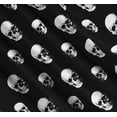 thumbnail image 3 of Soimoi Cotton Voile Fabric Horror Skull Halloween Print Fabric by Yard 56 Inch Wide, 3 of 7