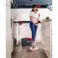 thumbnail image 3 of O-Cedar EasyWring Microfiber Spin Mop and Bucket Cleaning System + Lavender Pac (Variety Pack), 3 of 10