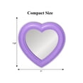 thumbnail image 3 of Espejo magnético con forma de casillero dbfdpsey, espejo magnético con forma de corazón, 3 of 6