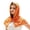Orange, variant on Cooling Sun Protection Shawl, UV-Blocking Ice Silk Neck Gaiter & Beach Wrap for Outdoor Activities, Lightweight Breathable Summer Cover-up for Cycling & Hiking