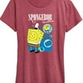 thumbnail image 3 of Spongebob Squarepants - Bubbles - Women's Short Sleeve Graphic T-Shirt, 3 of 6