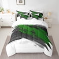 thumbnail image 2 of Homewish Abstract Graffiti Splash 7pcs Bedding Comforter Set For Children Teens Adults,Minimalist Watercolor Queen Bedding Sets Super Cozy,Gradient Ombre Minimalism Queen Sheet Sets, 2 of 8