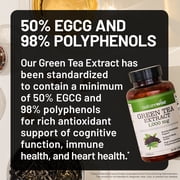 NatureWise Green Tea Extract 1000 mg - Vegan, Non-GMO - 60 Capsules[30-Day Supply]