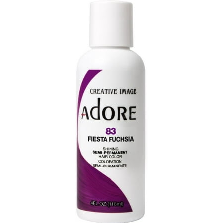 - Creative Images Adore Semi-Permanent Haircolor, {083} Fiesta Fuchsia 4 oz