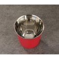 thumbnail image 4 of Taza aislante doble de acero inoxidable Yuxing para espresso 80 ml paquete de 2 negra, 4 of 5