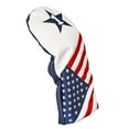 thumbnail image 4 of USA 1 3 X Golf Headcover Patriot Vintage Retro Patriotic Driver Fairway Wood Head Cover, 4 of 11