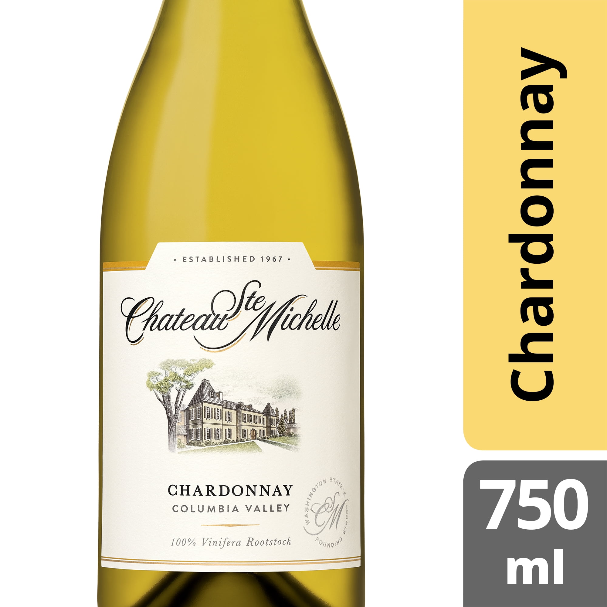 Chateau Ste. Michelle Chardonnay Wine 750 mL
