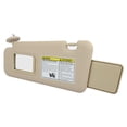 thumbnail image 5 of CCIYU Beige Windshield Sun Visor Mirror Left Driver Side Replacement fit for Toyota Highlander 2008-2013 Automobile Sun Visor Assembly, 5 of 7
