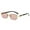 Transparent Tawny, variant on Rimless Rectangle Sunglasses Fashion Men Women Shades Small Square Sun Glasses For Female Trendy Summer Outdoor Accessory Gradient Purple