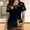 Marine, variante sur EGNMCR Sarraus pour Femmes Haut de Sarrau de Noël Mode pour Femmes Manches Courtes Col en V Hauts Uniforme de Travail Imprimé Blouse à Poche Hauts Cadeaux de Noël pour Femmes