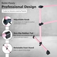 thumbnail image 2 of EUROCO 4FT Double Ballet Barre, Freestanding and Adjustable Dance Barre, 2 of 8