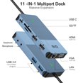 thumbnail image 2 of Estación de acoplamiento USB Giq USB 3.0 con doble HDMI y VGA, 2 of 6