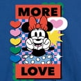 thumbnail image 3 of Disney - Minnie Mouse - More Love - Men's Long Sleeve T-Shirt, 3 of 5
