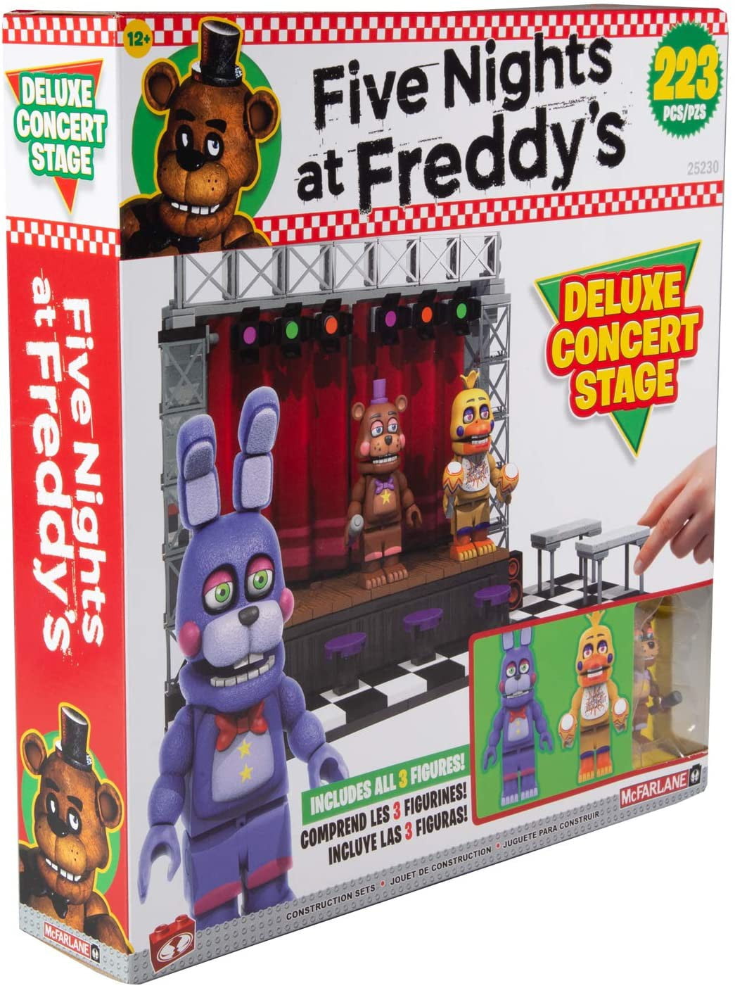 mcfarlane toys five nights at freddys the show stage construction set