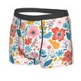 thumbnail image 2 of Kll Floral Ditsy Men'S Cotton Boxer Briefs Underwear-Small, 2 of 9