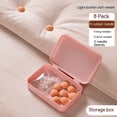 thumbnail image 5 of 4 Uds. De alfileres para funda de edredón, Clips para edredón con Material de tela suave, sujetadores de pasadores de doble cara para edredones, cojines y cortinas, 5 of 5