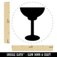 thumbnail image 2 of Margarita Glass Self-Inking Rubber Stamp Ink Stamper - Red Ink - Medium 1 Inch, 2 of 7